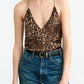 Top Emile Cami in Vintage Leopard Print