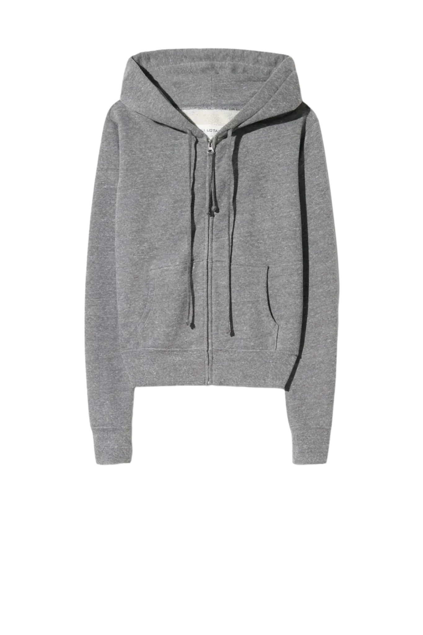 Hoodie Callie Zip Up in Heather Grey