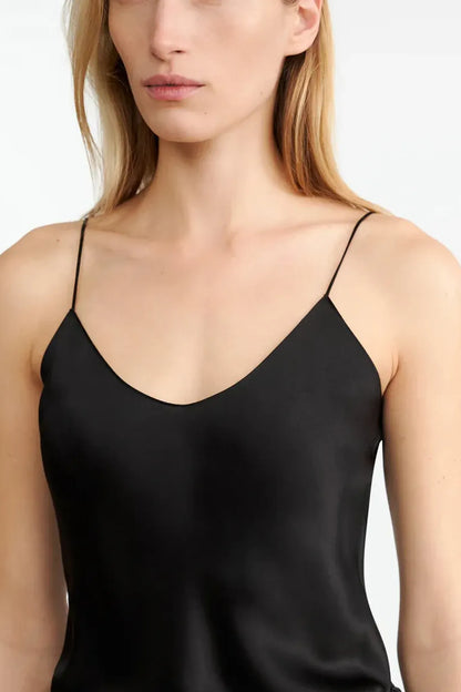 Top Isabella Cami Silk in Black