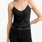 Top Isabella Cami Silk in Black