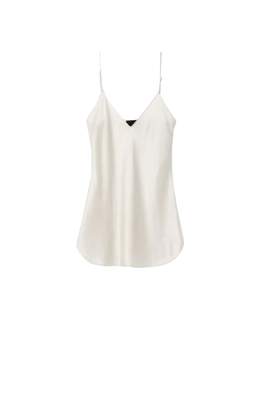 Top Isabella Cami Silk in Ivory