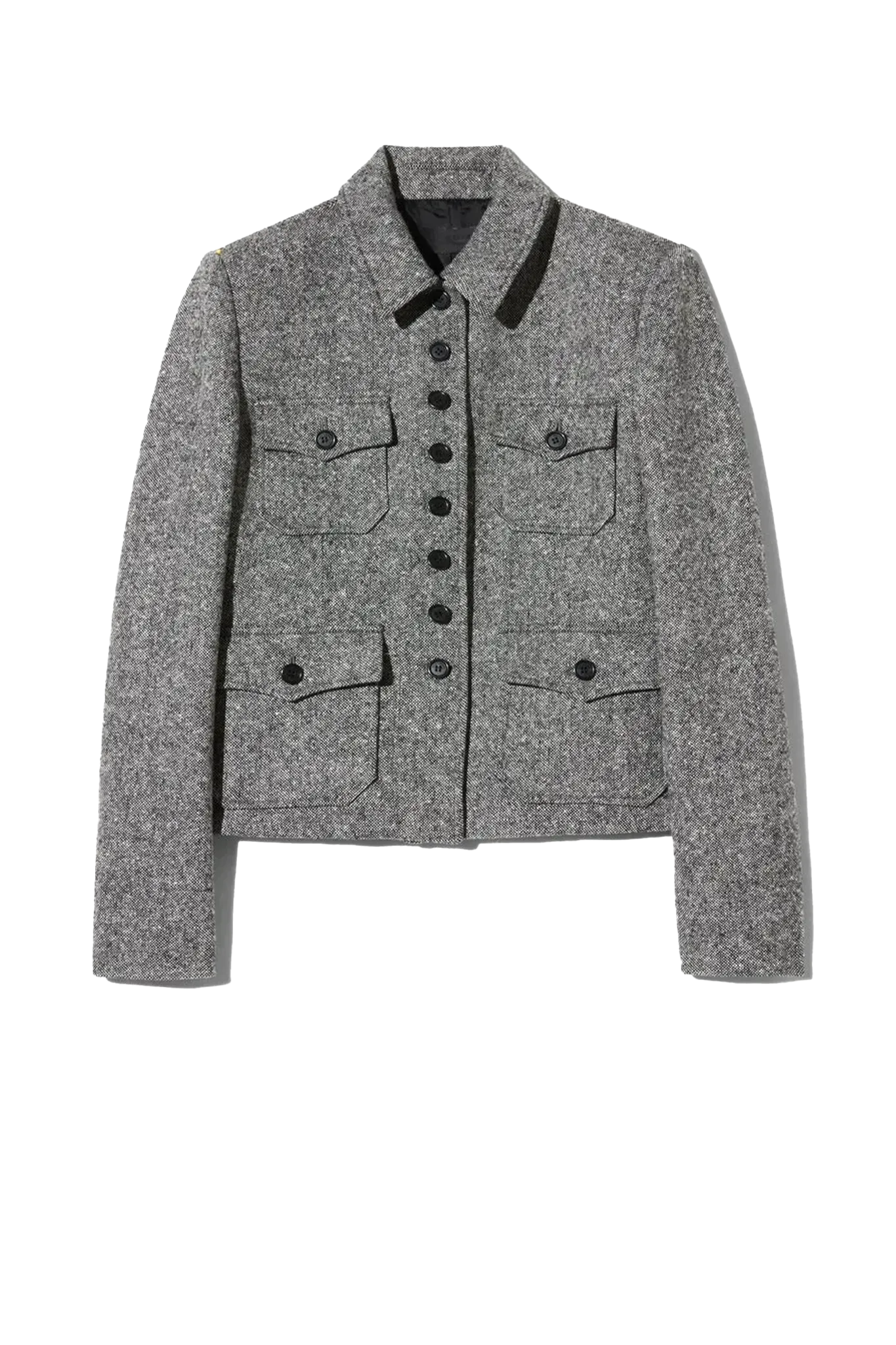 Jacke Jamison in Black Donegal