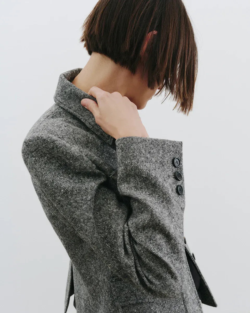 Jacke Jamison in Black Donegal