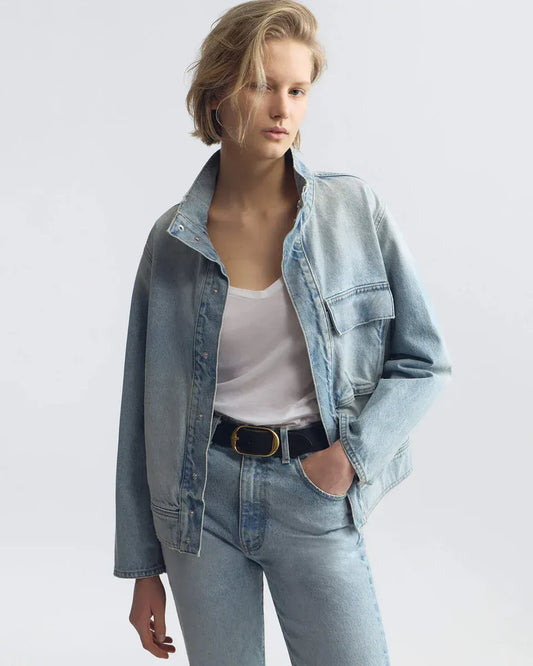 Jeansjacke Marilou in Alice Wash