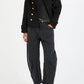 Longsleeve Shirt in Washed Black