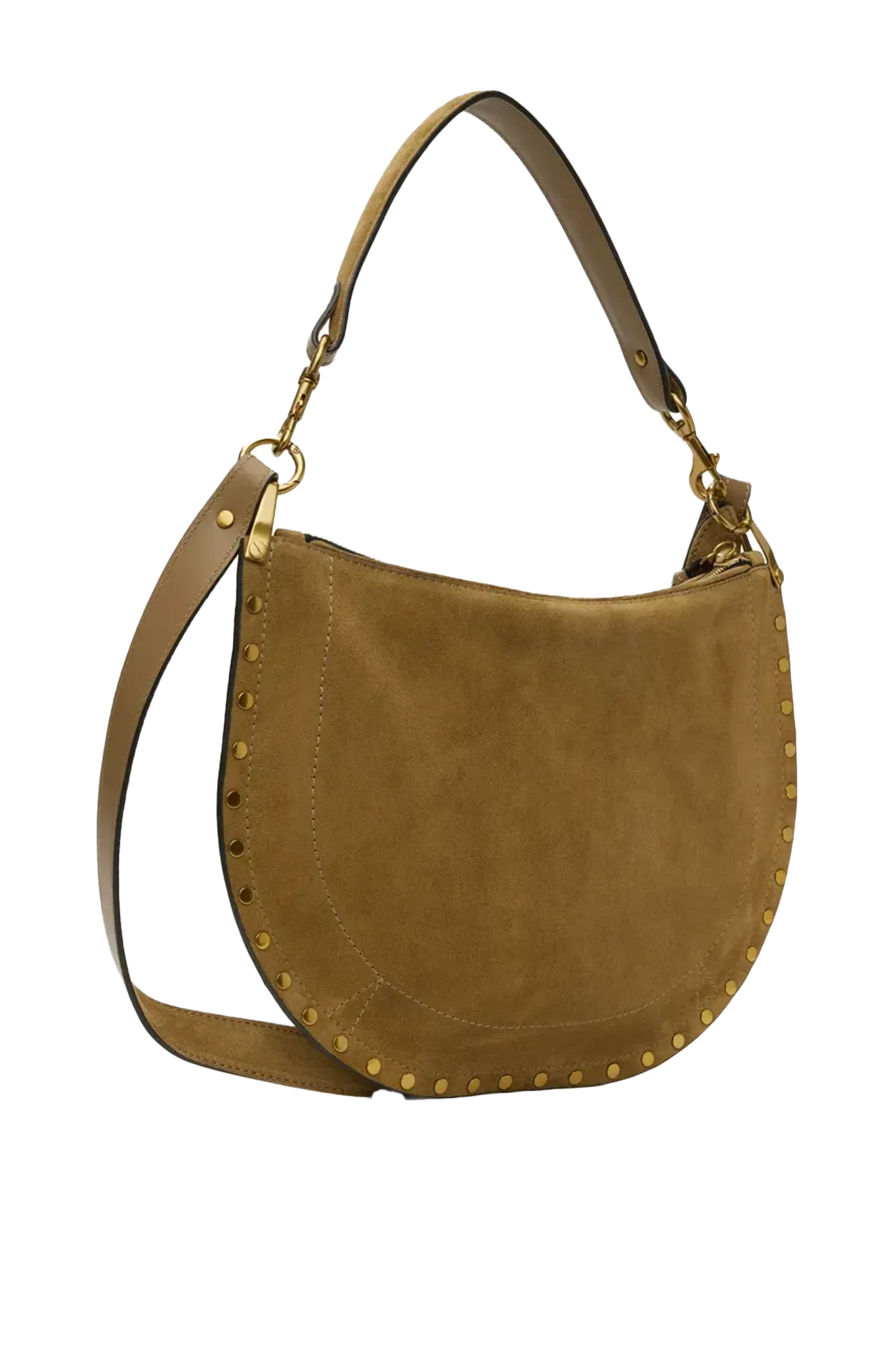 Tasche Oskan Soft Zip in Taupe