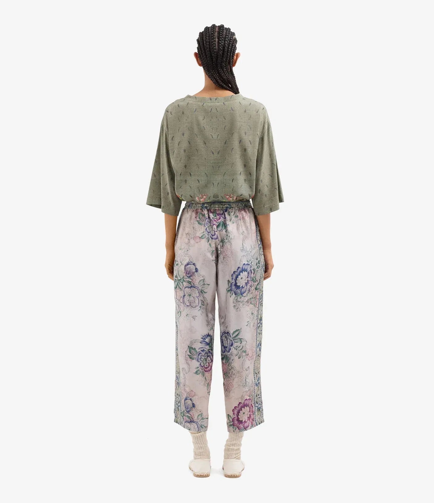 Hose Aloe Silk in Rosa