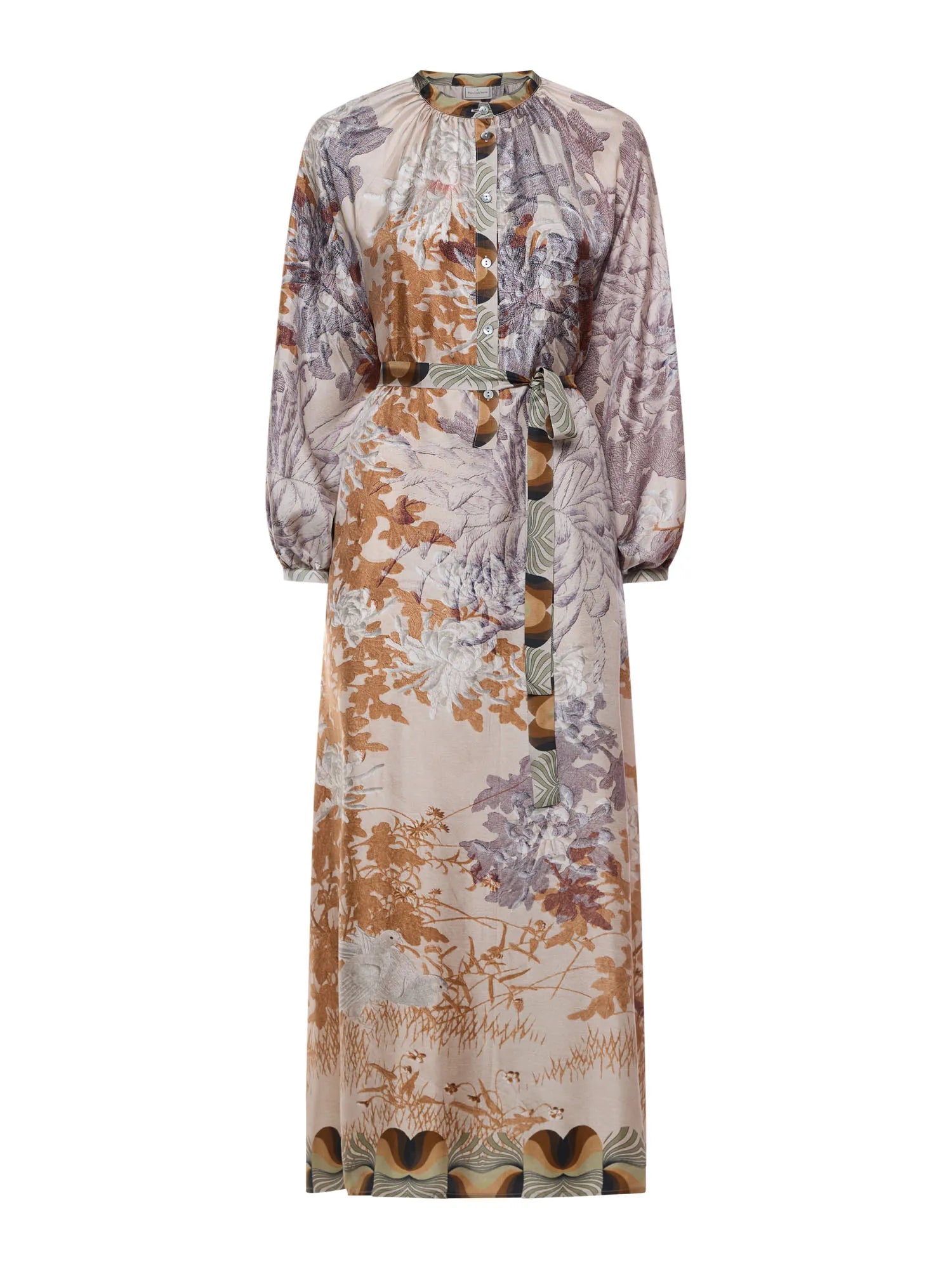 Kleid Aloe Silk in Naturale