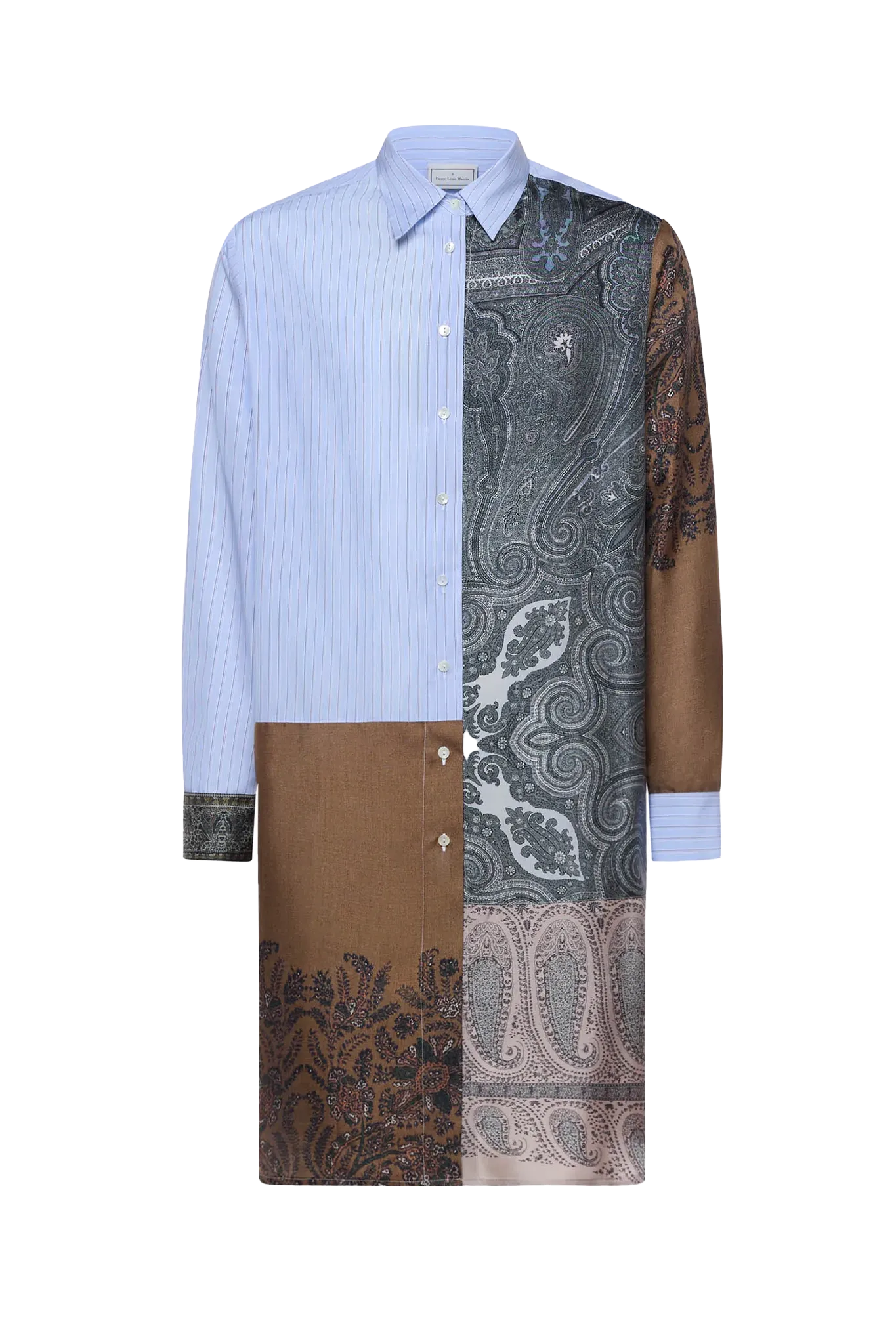 Kleid Alomhi Cotton Silk in Kaki