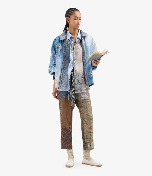 Shirt Alomhi Cotton Silk in Rosa