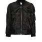 Jacke Bomber in Overdyed Black