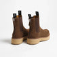 Single Stack Chelsea in Brown Suede