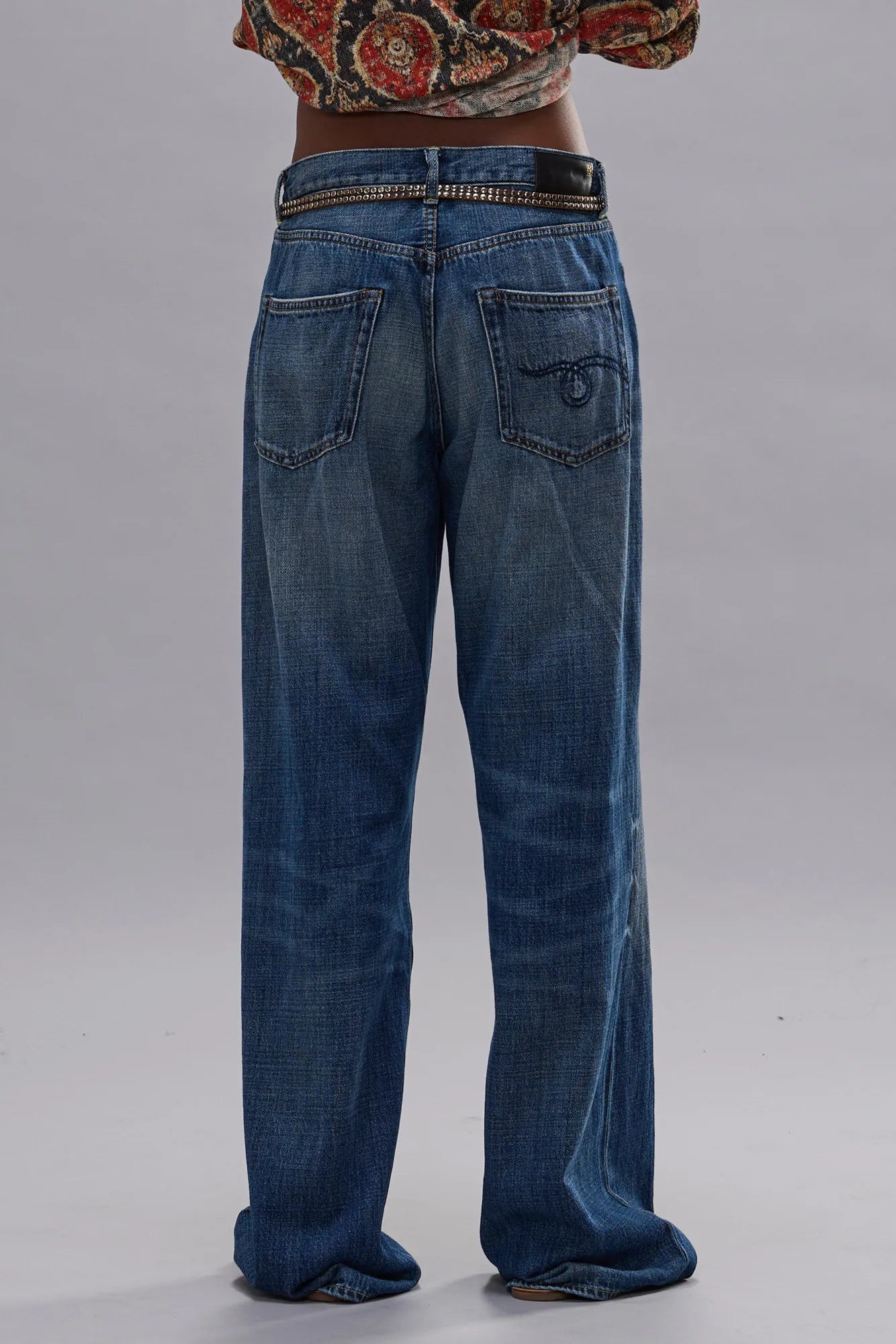 Jeans D'Arcy Loose Jean in Raine Blue