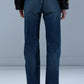 Jeans Twisted Seam Flare in Melvin Blue Stretch