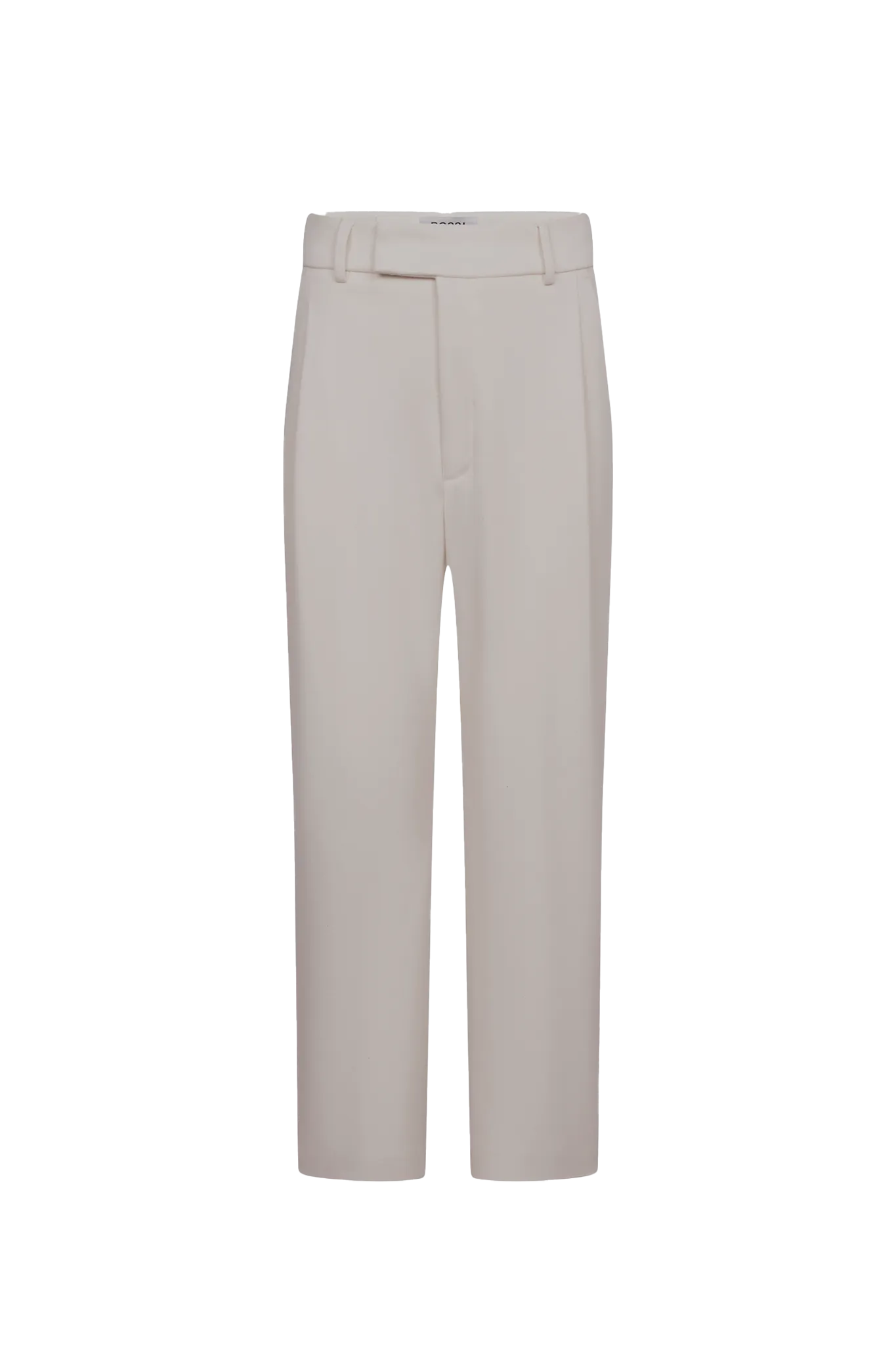 Hose Luan Fluid Flannel in Wollweiß