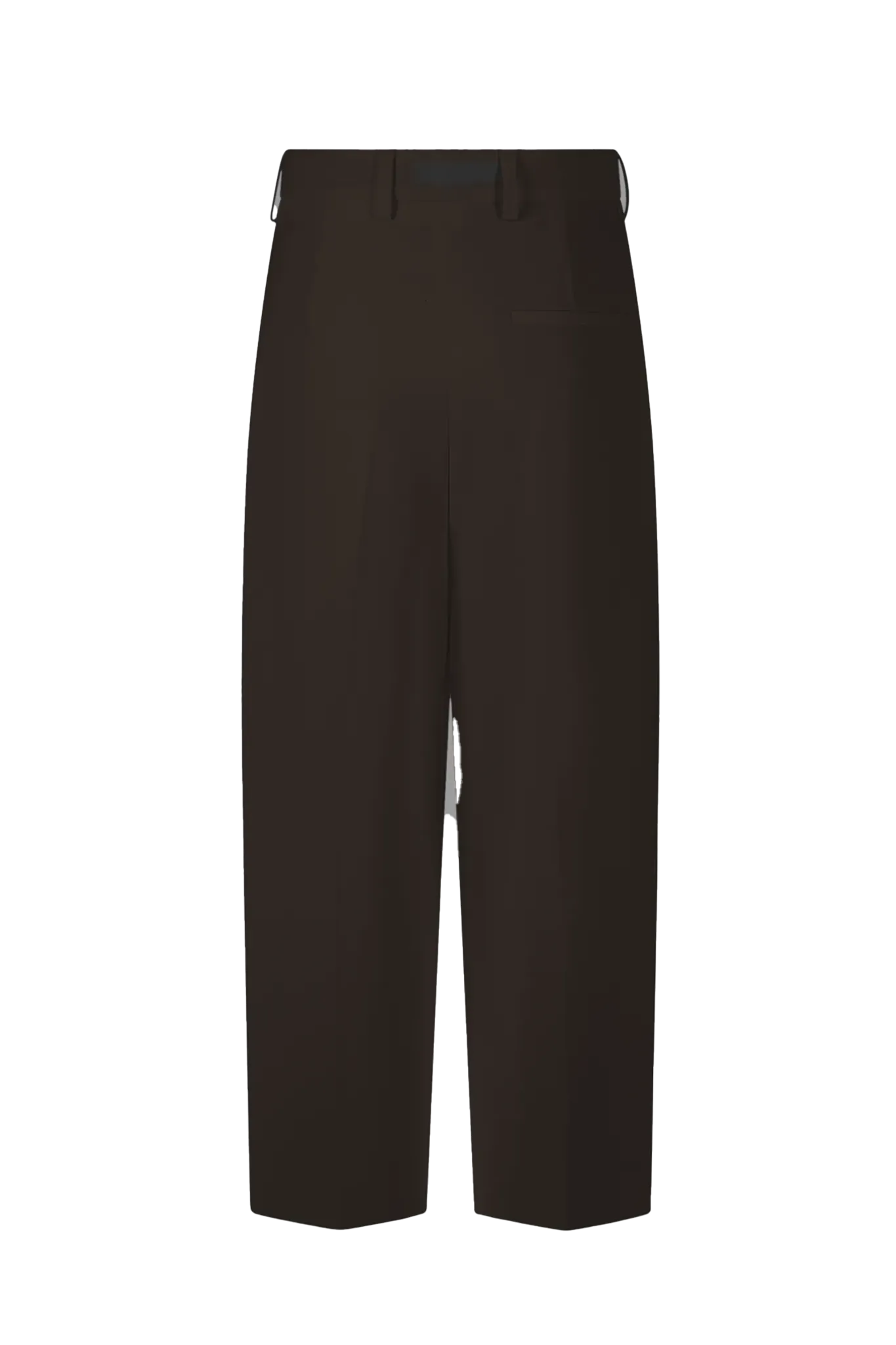 Hose Noa Crop Fluid Cade in Schoko