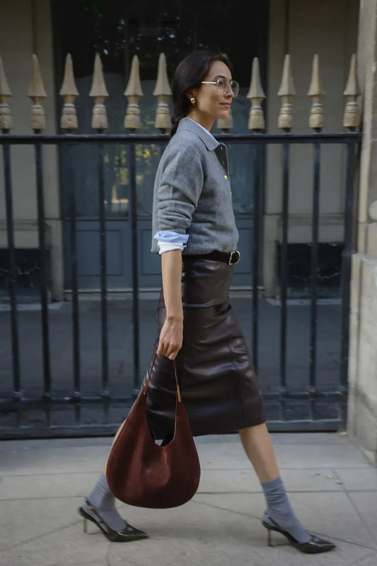 Rock Cuir in Chocolate