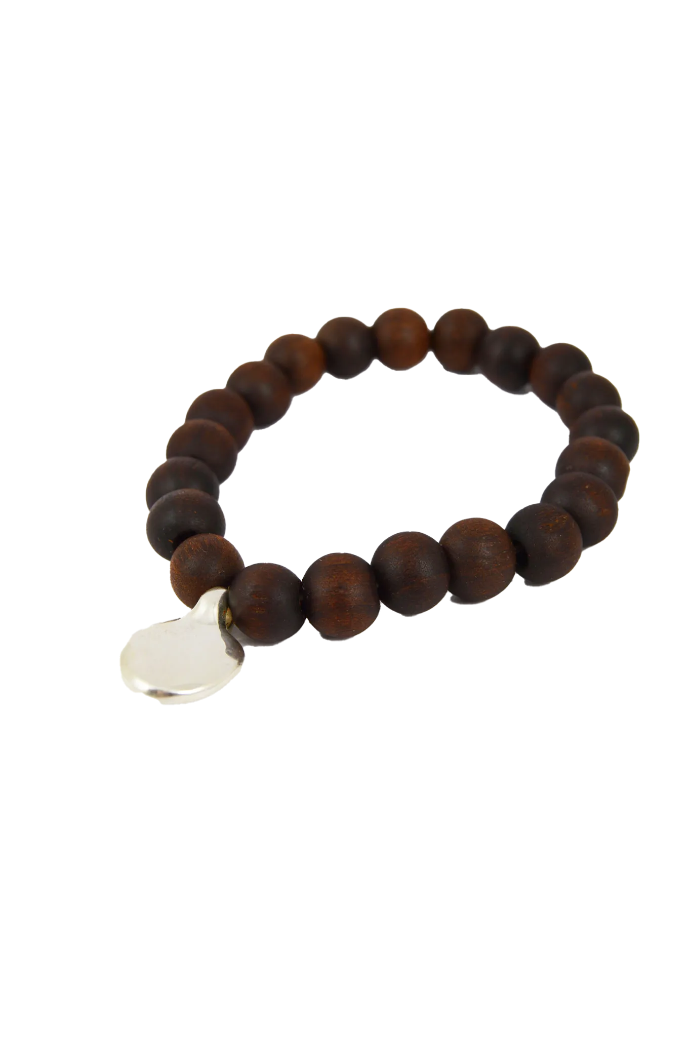 Beaded Bracelet PE 13 in Mahogany Brown