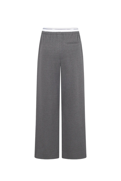 Hose Juma Fluid Flannel in Grau