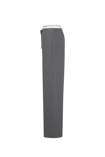 Hose Juma Fluid Flannel in Grau