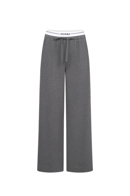 Hose Juma Fluid Flannel in Grau