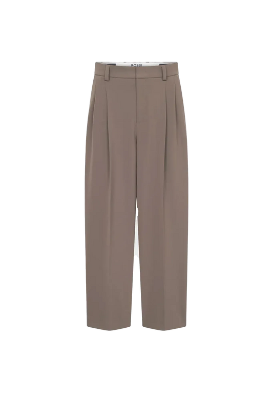 Hose Noa Crop Fluid Cade in Taupe