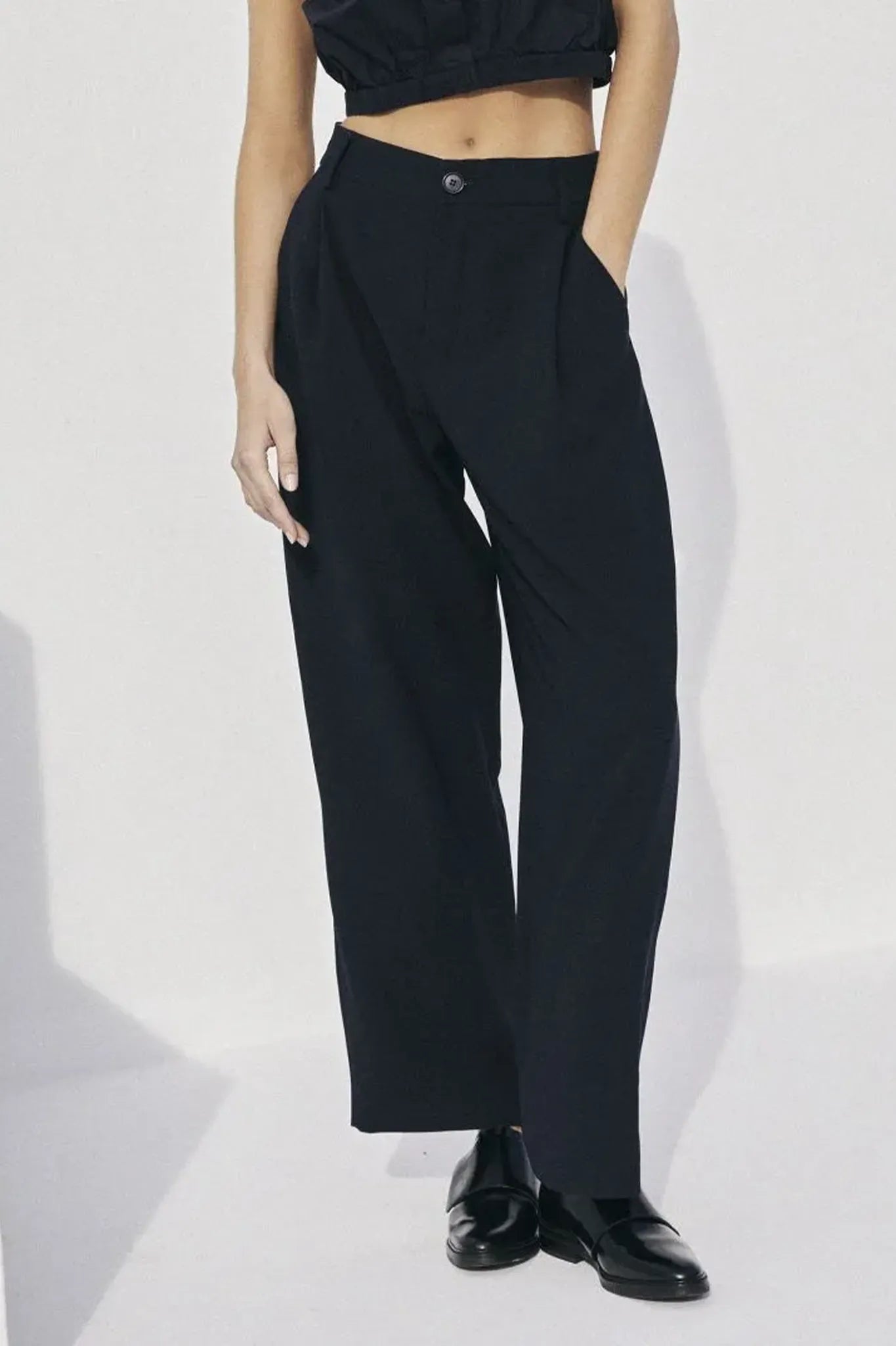 Hose Robin Fluid Cade in Schwarz
