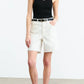 Denim Short Russel in Cream