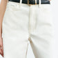 Denim Short Russel in Cream
