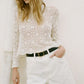 Denim Short Russel in Cream