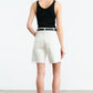 Denim Short Russel in Cream