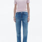 Polo Shrunken Cashmere  in Powder Pink