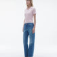 Polo Shrunken Cashmere  in Powder Pink