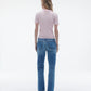 Polo Shrunken Cashmere  in Powder Pink