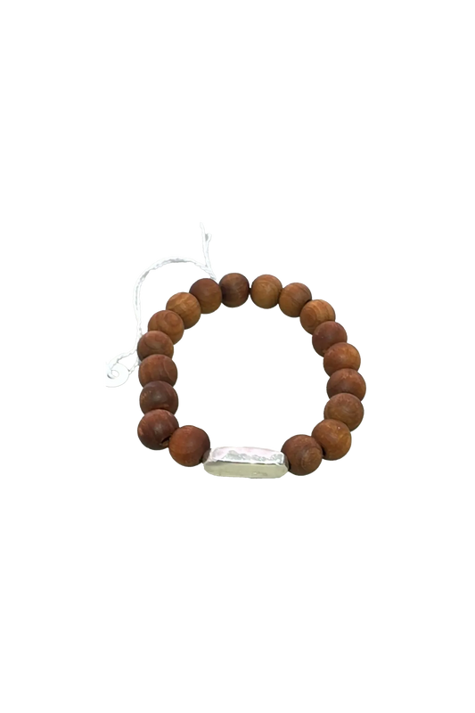 Beaded Bracelet in Sandalwood