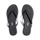 Flip-Flops Lily Solids in Washed Black