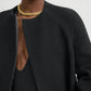 Mantel Bell-Sleeve in Black