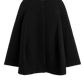 Kurzmantel Bell-Sleeve in Black
