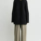 Kurzmantel Bell-Sleeve in Black