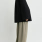 Kurzmantel Bell-Sleeve in Black