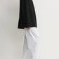 Blazer Raw Lapel in Black