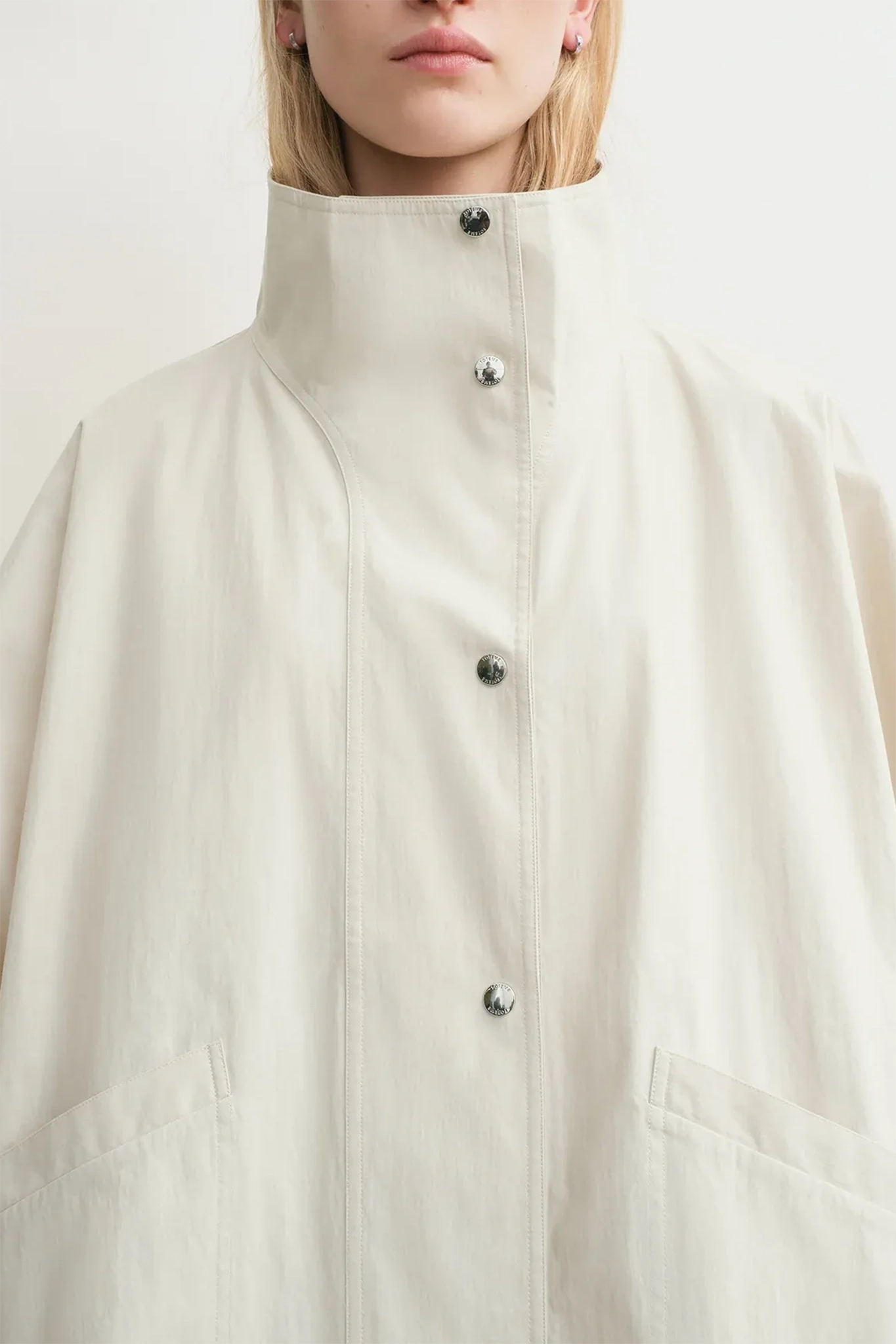 Jacke Summer Parachute in Oyster