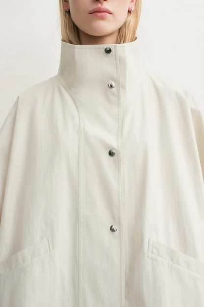 Jacke Summer Parachute in Oyster