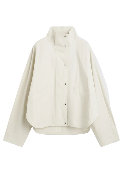 Jacke Summer Parachute in Oyster