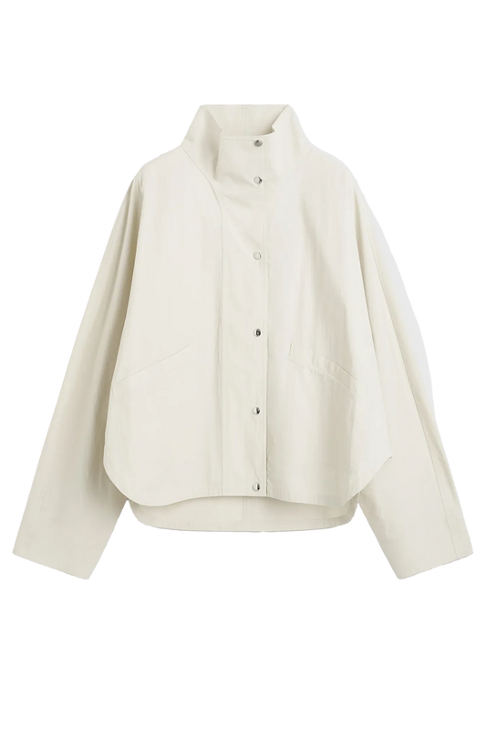 Jacke Summer Parachute in Oyster