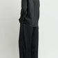 Bluse Cowl in Black