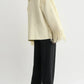 Jacke Fringed Scarf in Winter White