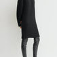 Kleid Broad Turtleneck in Black