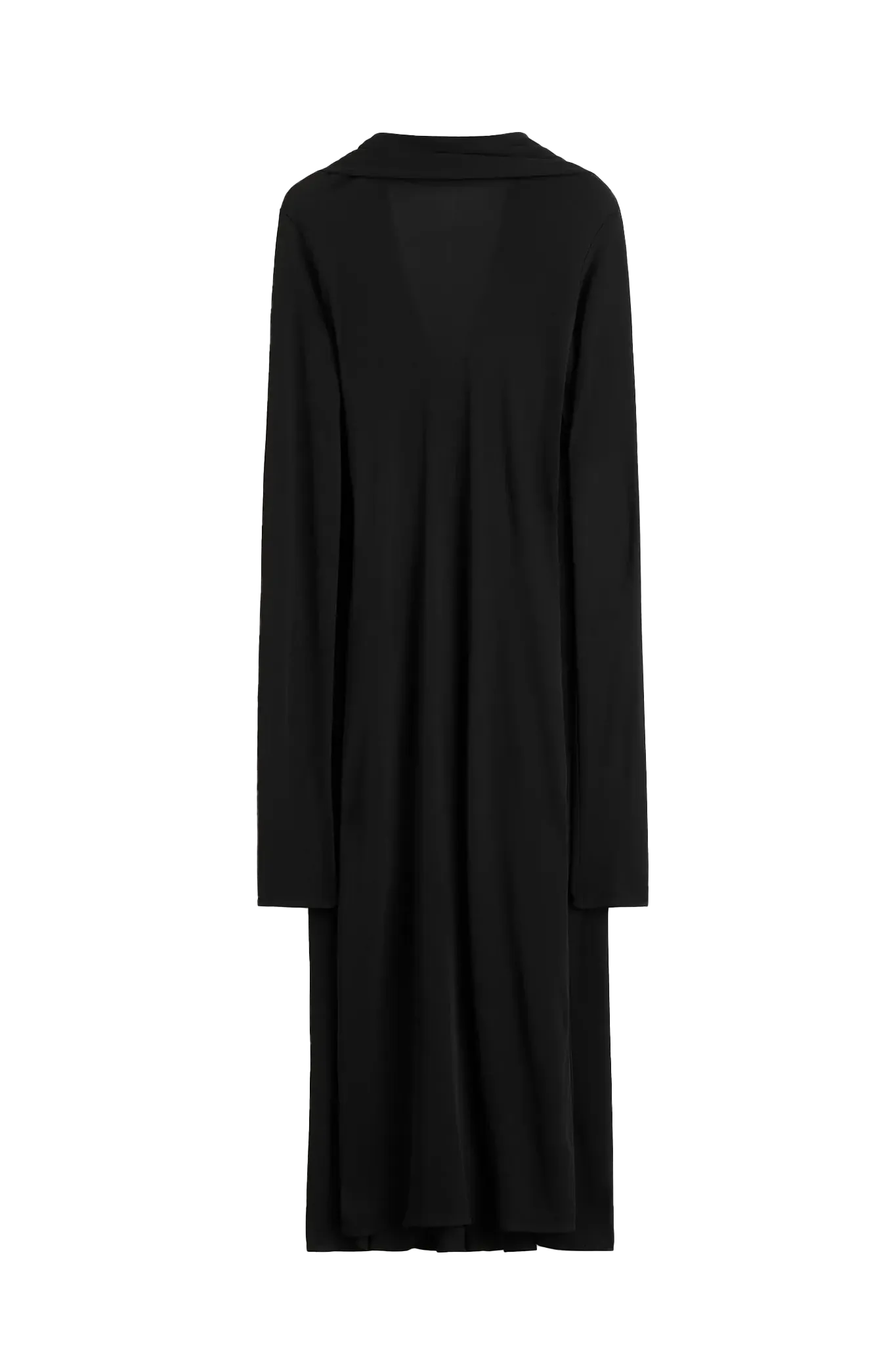 Kleid Cocoon Cape in Black