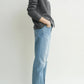 Cashmere Cardigan Raglan-Sleeve in Dark Grey Melange